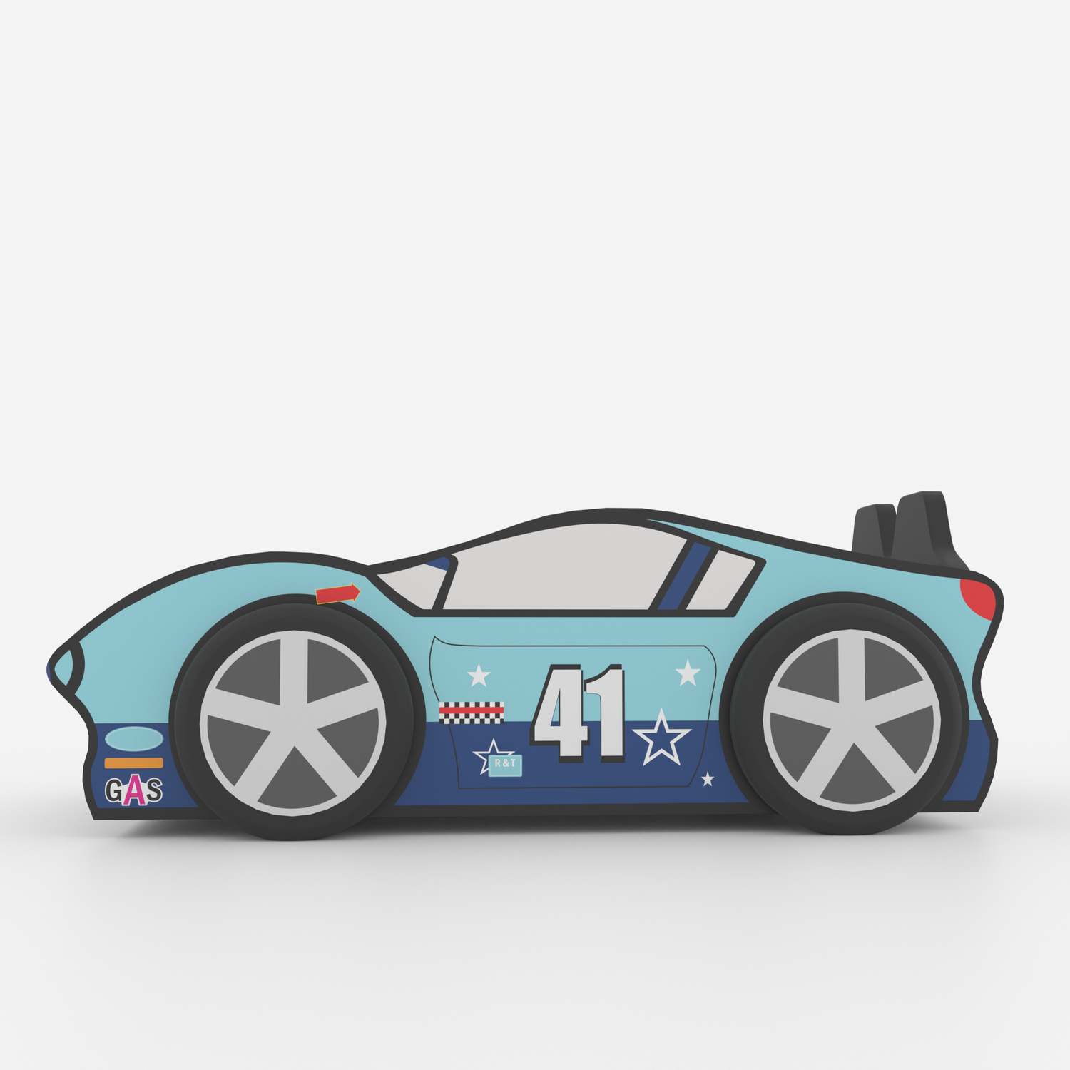 Flash Racer Car Toddler Bed