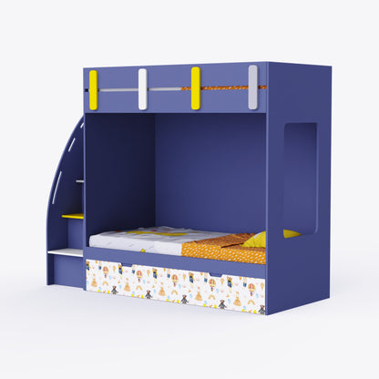 Pinwheels Trundle Bunk Bed