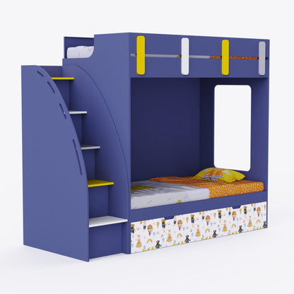 Pinwheels Trundle Bunk Bed