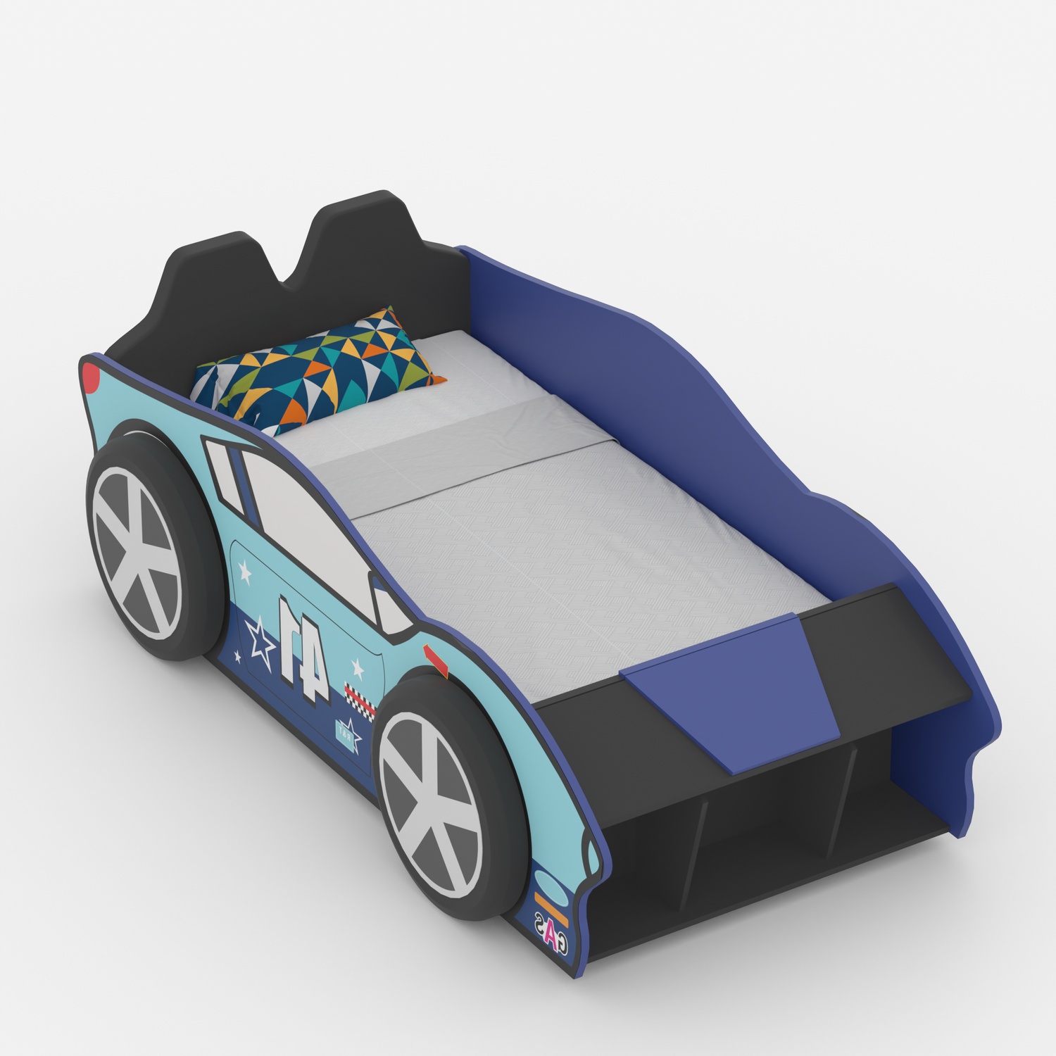 Flash Racer Car Toddler Bed