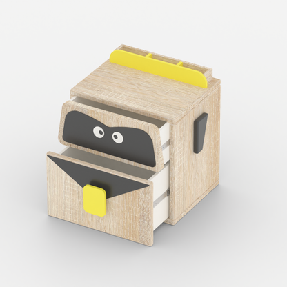 BlinkBox Bedside Table with Storage