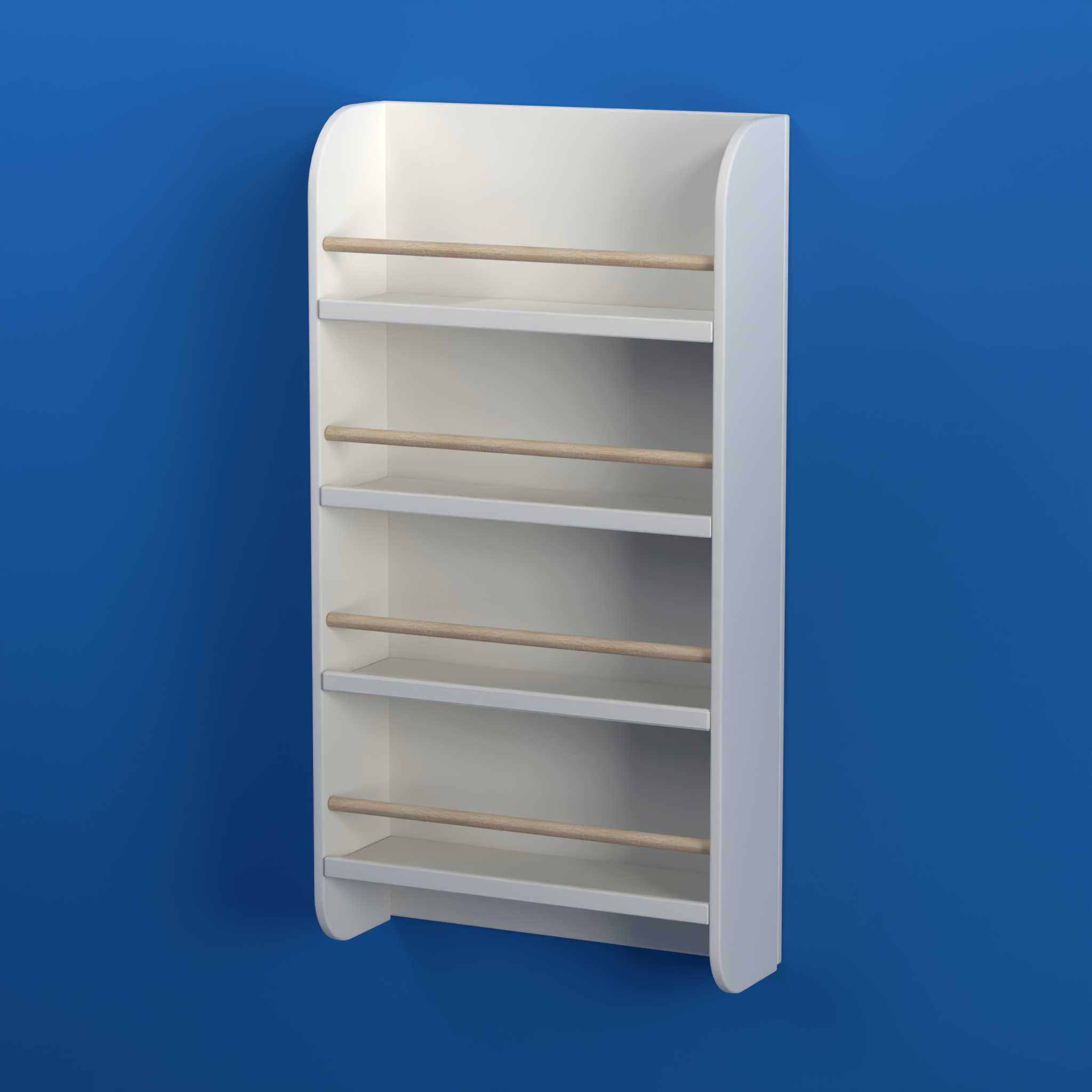 BookDrop Rack - Hanging Bookshelf