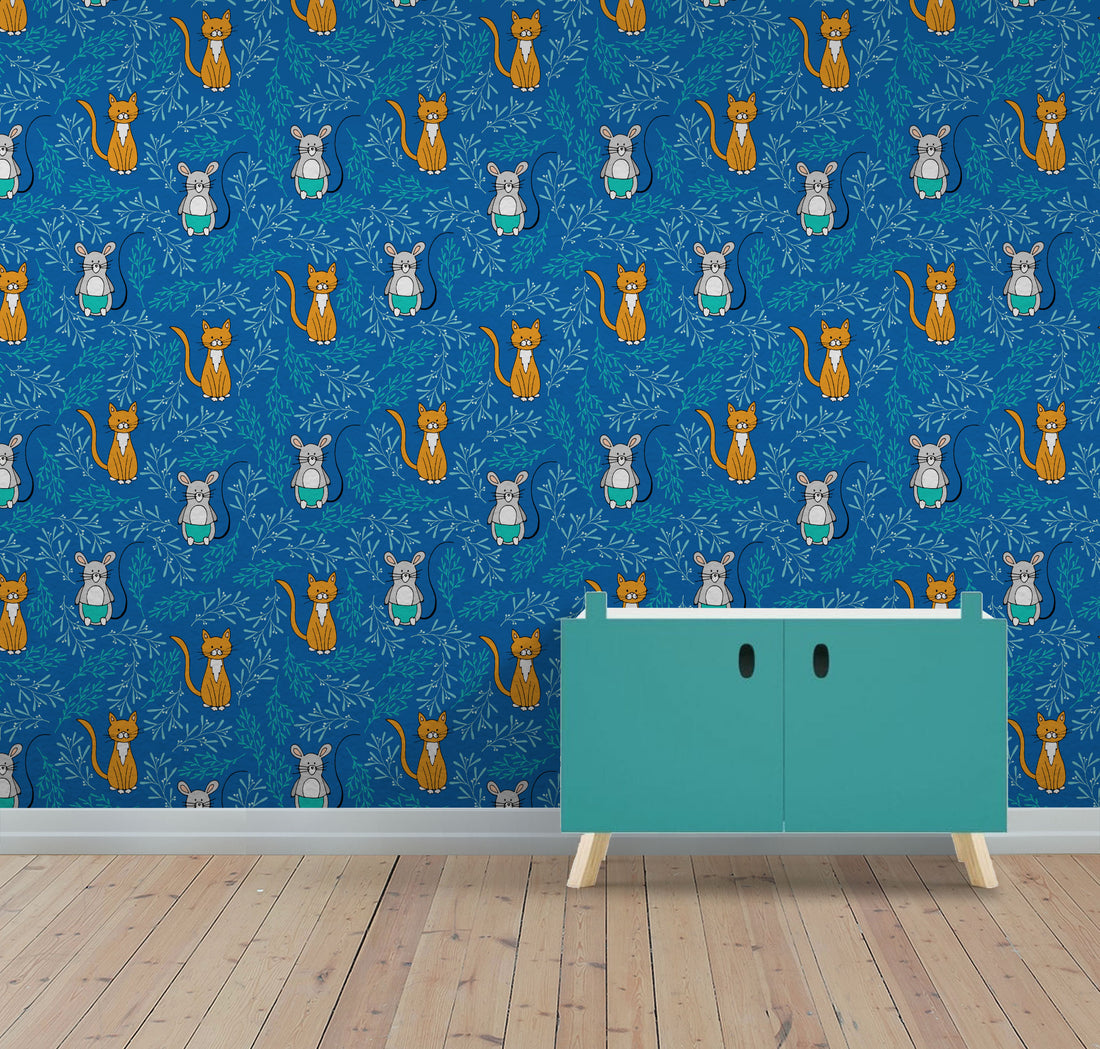 Cats & Mice Wallpaper
