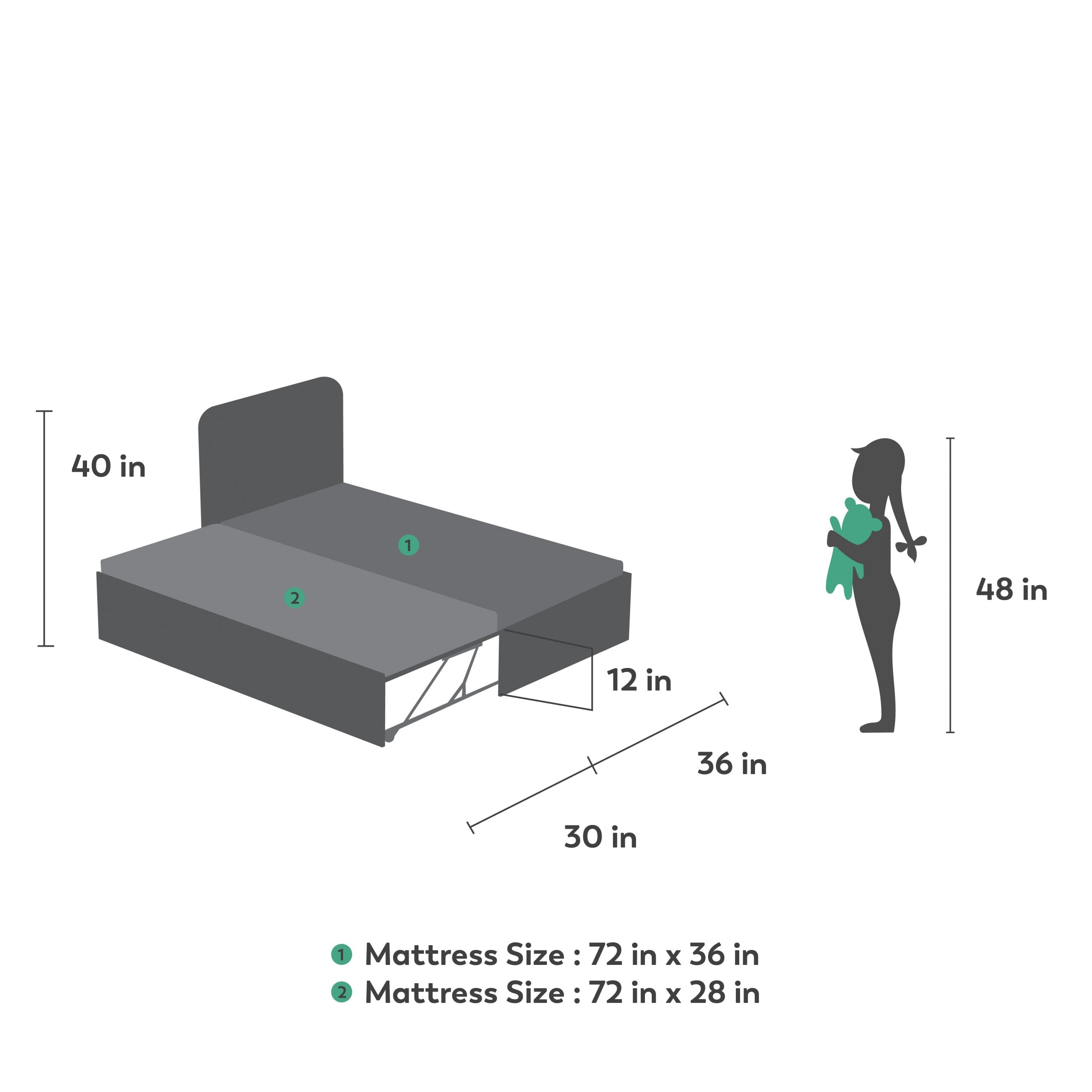 Brightside Trundle Bed