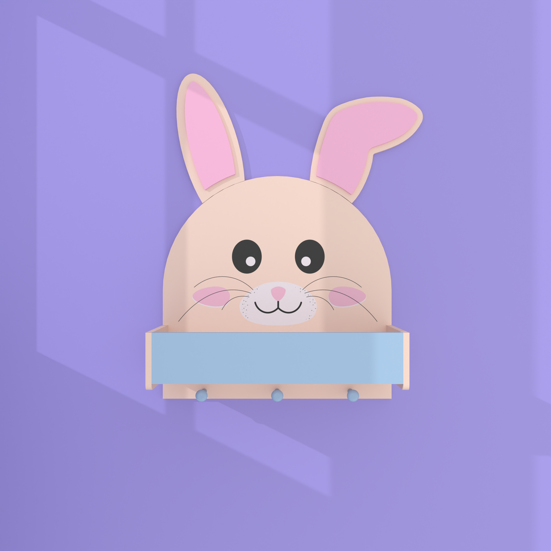 Bunny Buddy Wall Shelf