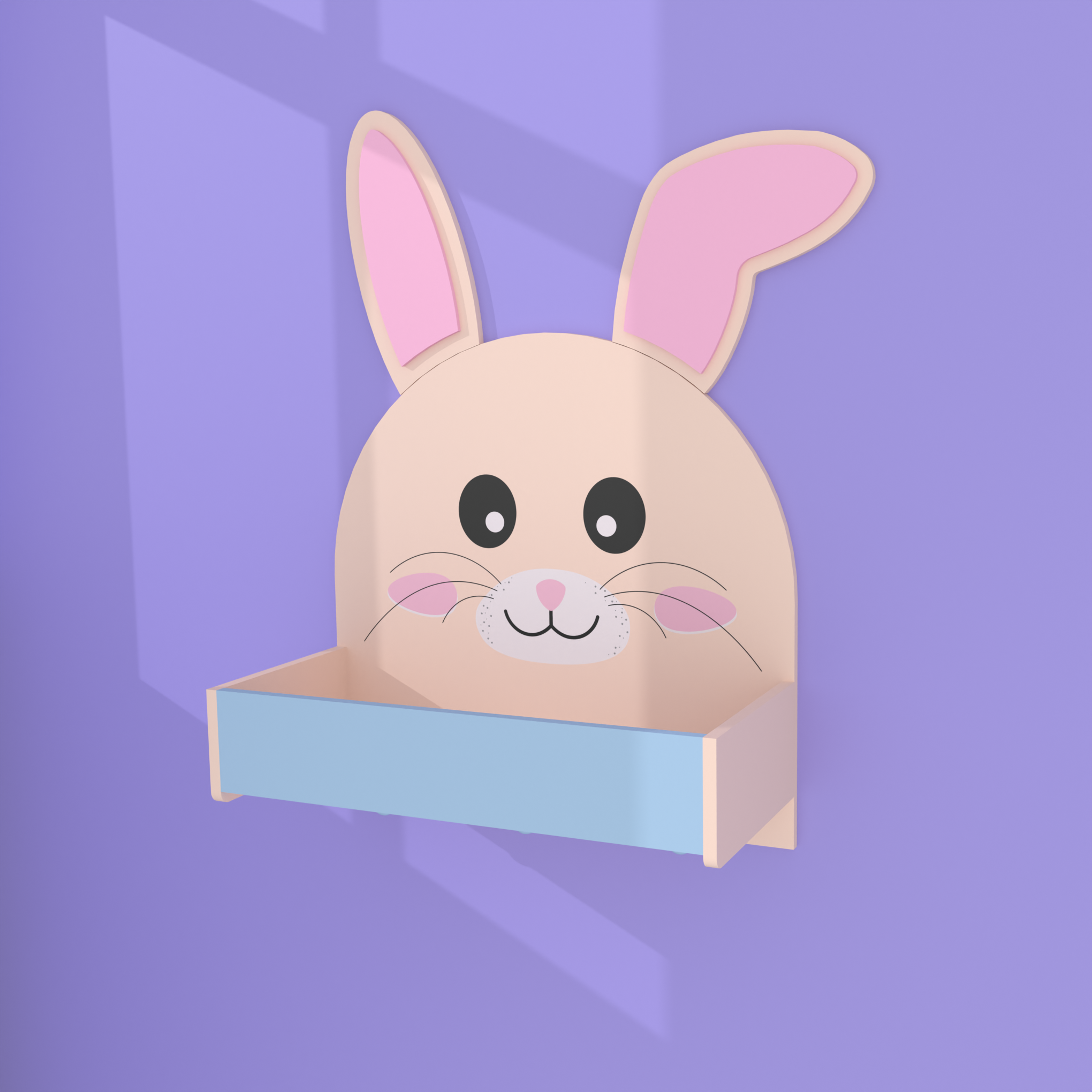 Bunny Buddy Wall Shelf