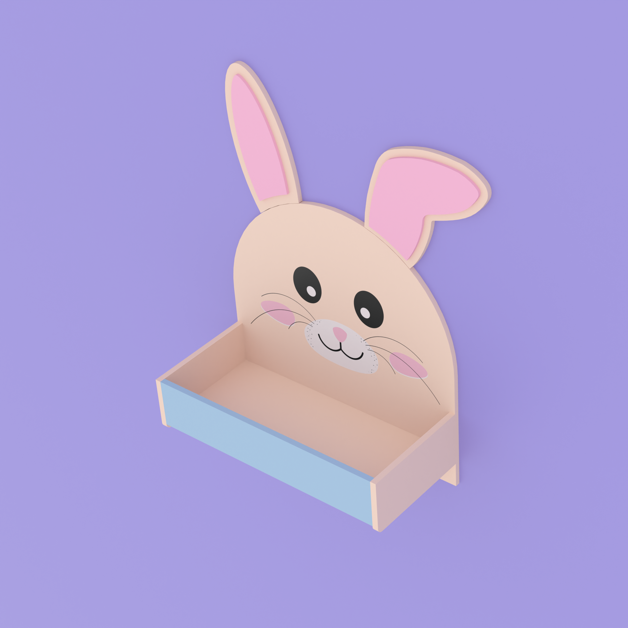 Bunny Buddy Wall Shelf