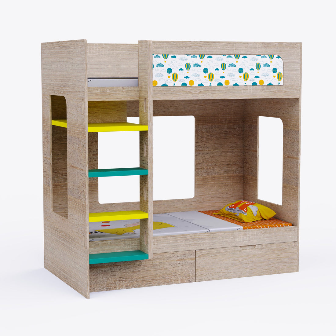 Caravan Bunk Bed With Storage