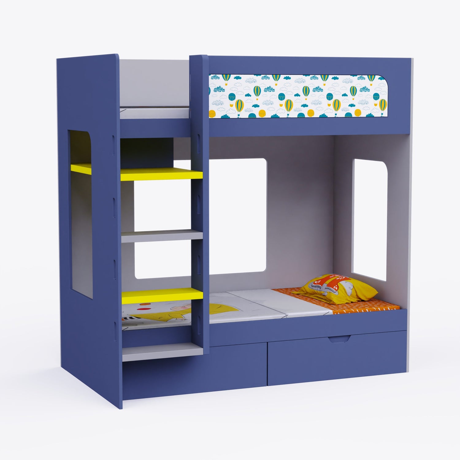 Caravan Bunk Bed With Storage