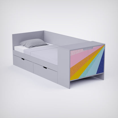 Corner Office Teen Bed