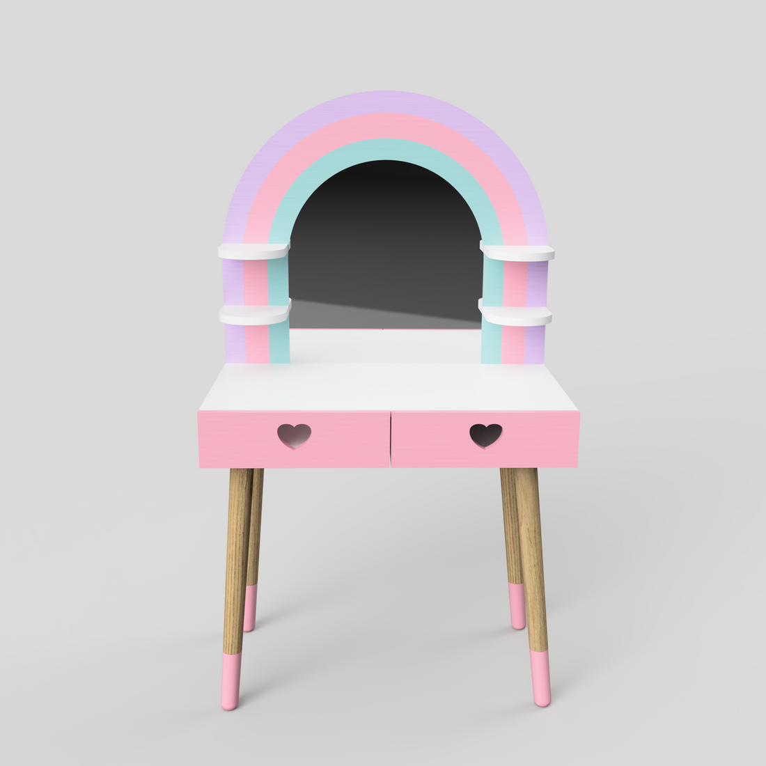 Rainbow Razzle Dressing Table