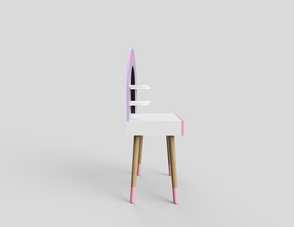 Rainbow Razzle Dressing Table