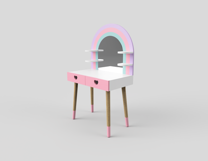 Rainbow Razzle Dressing Table