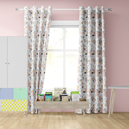 Rose Bird Curtains