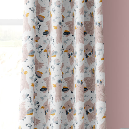 Rose Bird Curtains