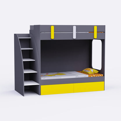 Pinwheels Storage Bunk Bed