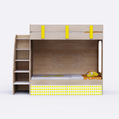 Pinwheels Storage Bunk Bed