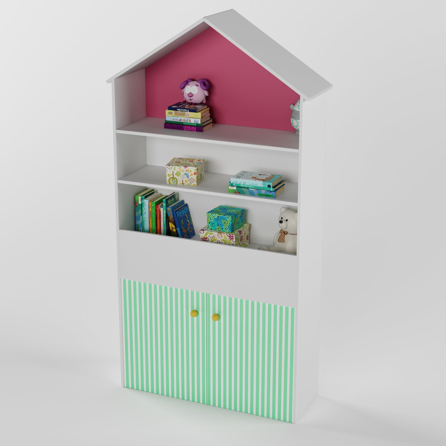 Craft Villa Toddlers’ Table with Display Cabinet