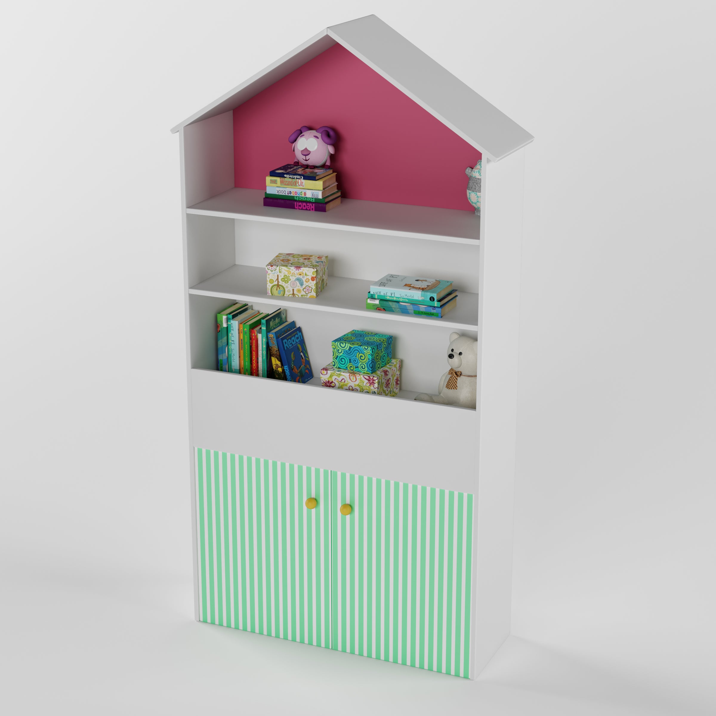 Craft Villa Toddlers’ Table with Display Cabinet
