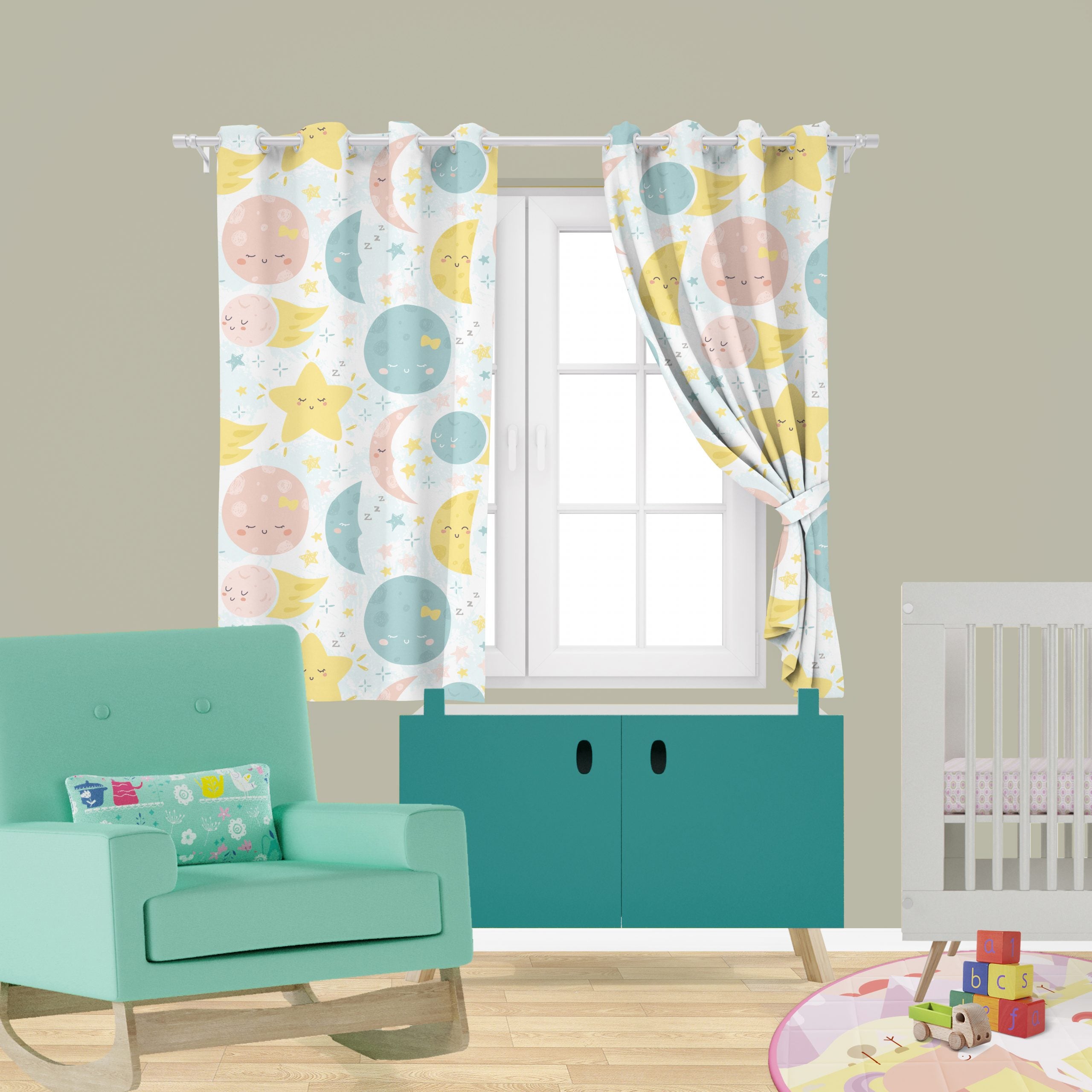 Baby Moon Curtains