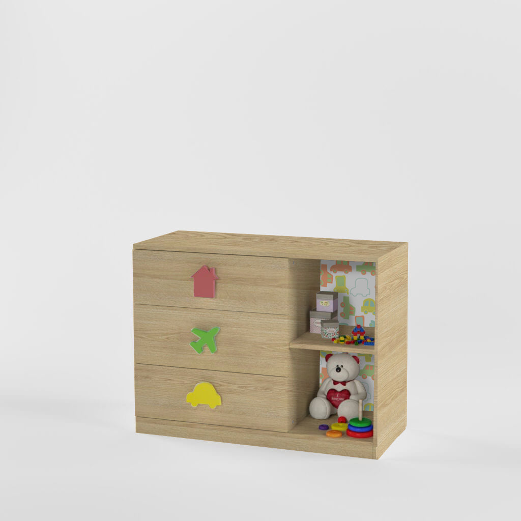 Joy-Ride Chest of Drawer Cabinet