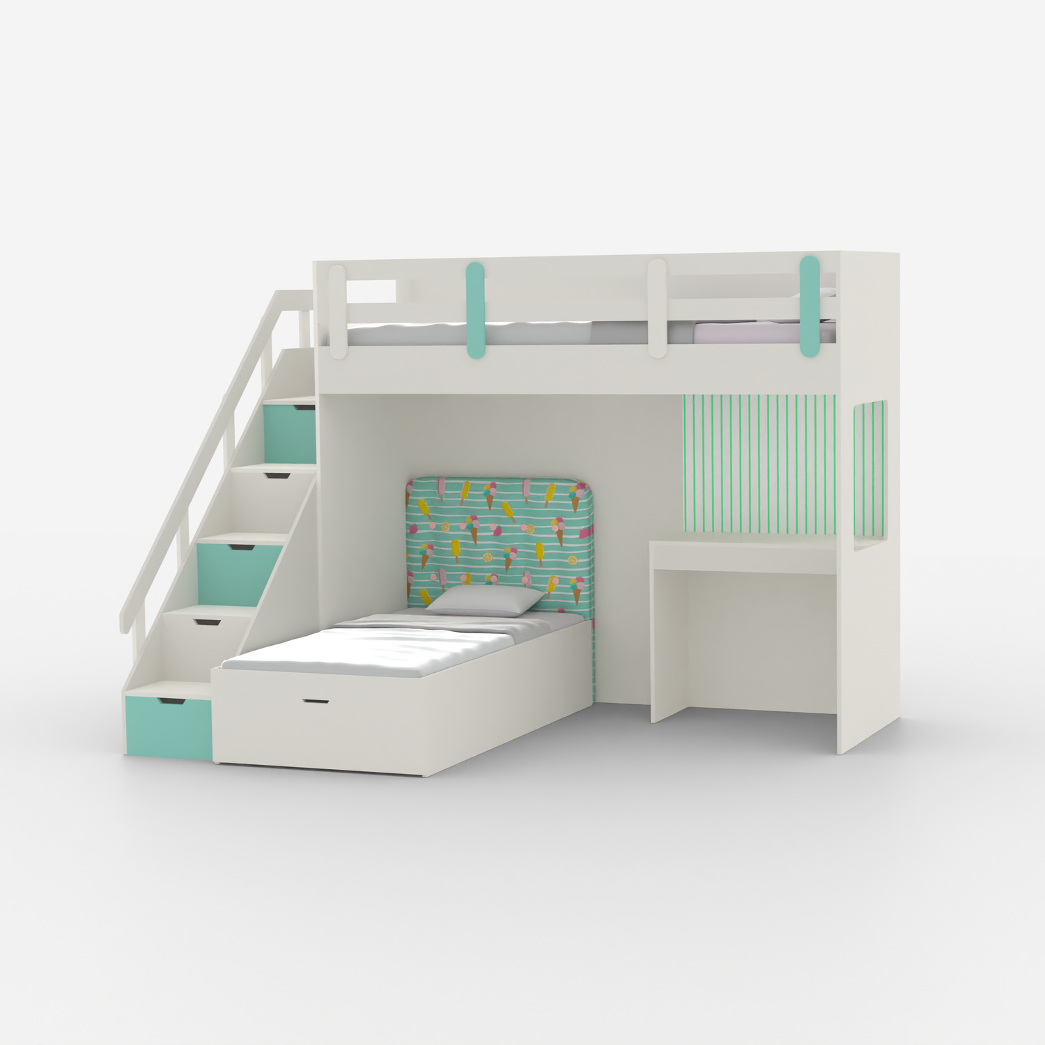 Lofty Laughs Bed