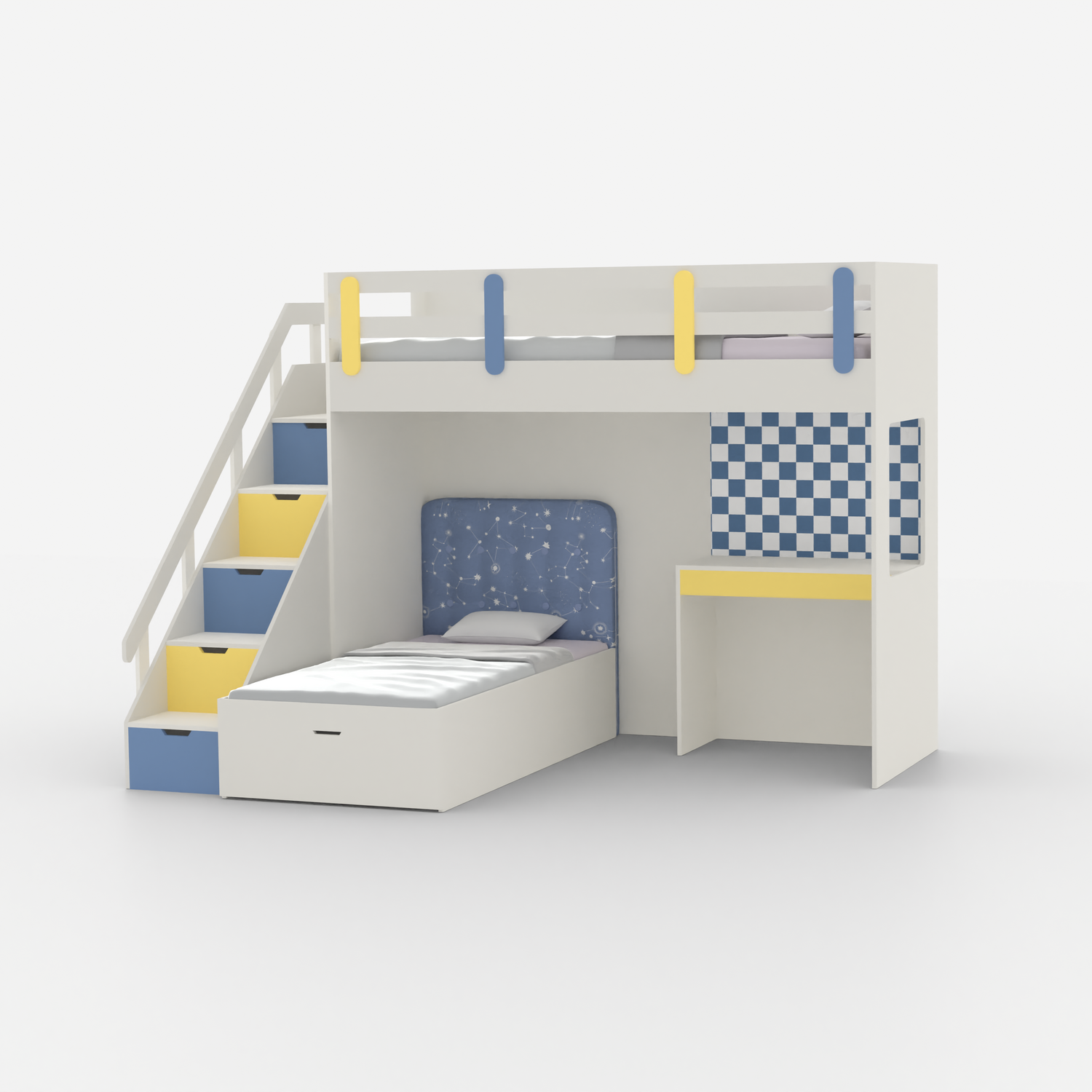 Lofty Laughs Bed