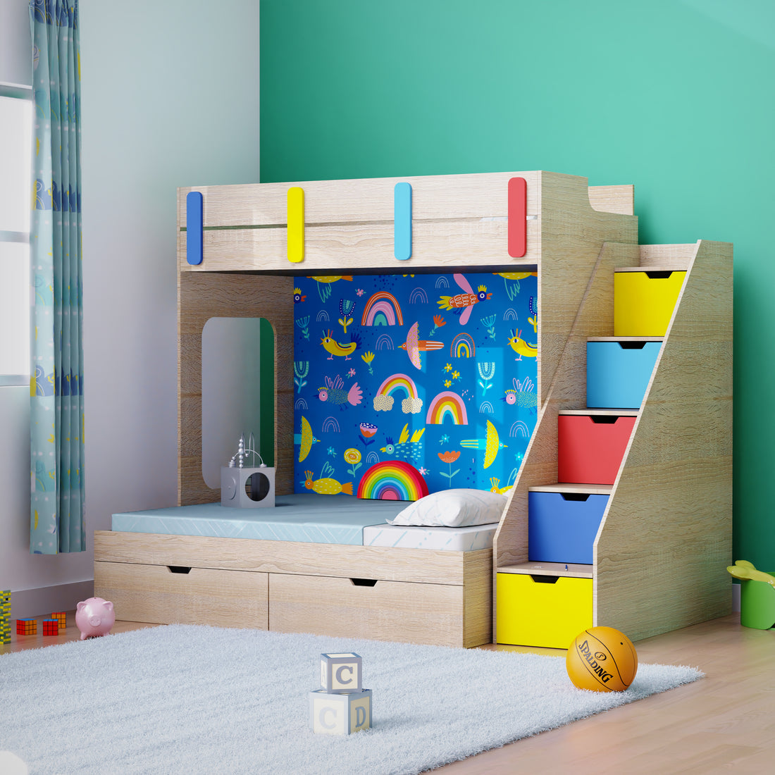 Pattern Dreams Bunk Bed