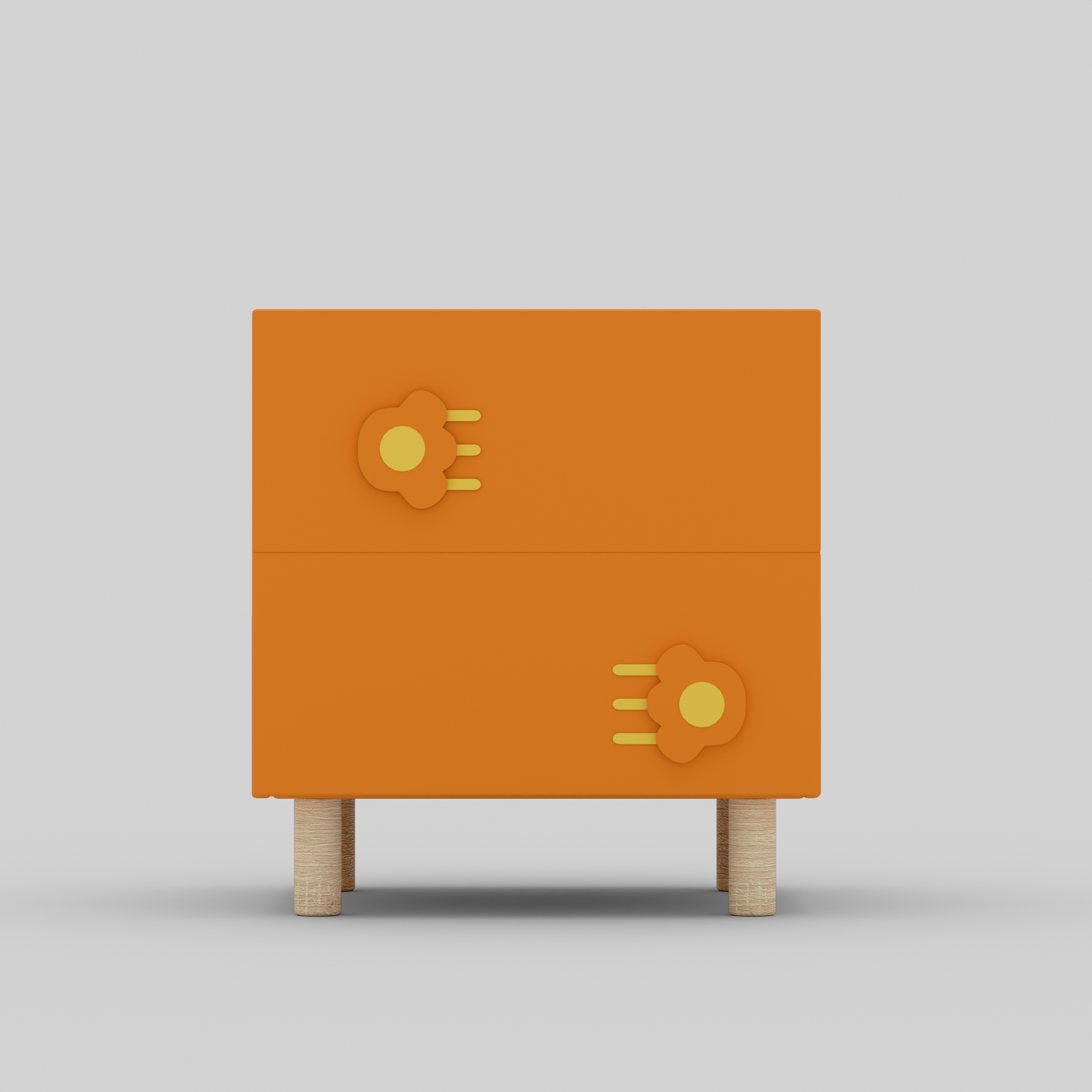 The Pawsome Bedside Table with Storage