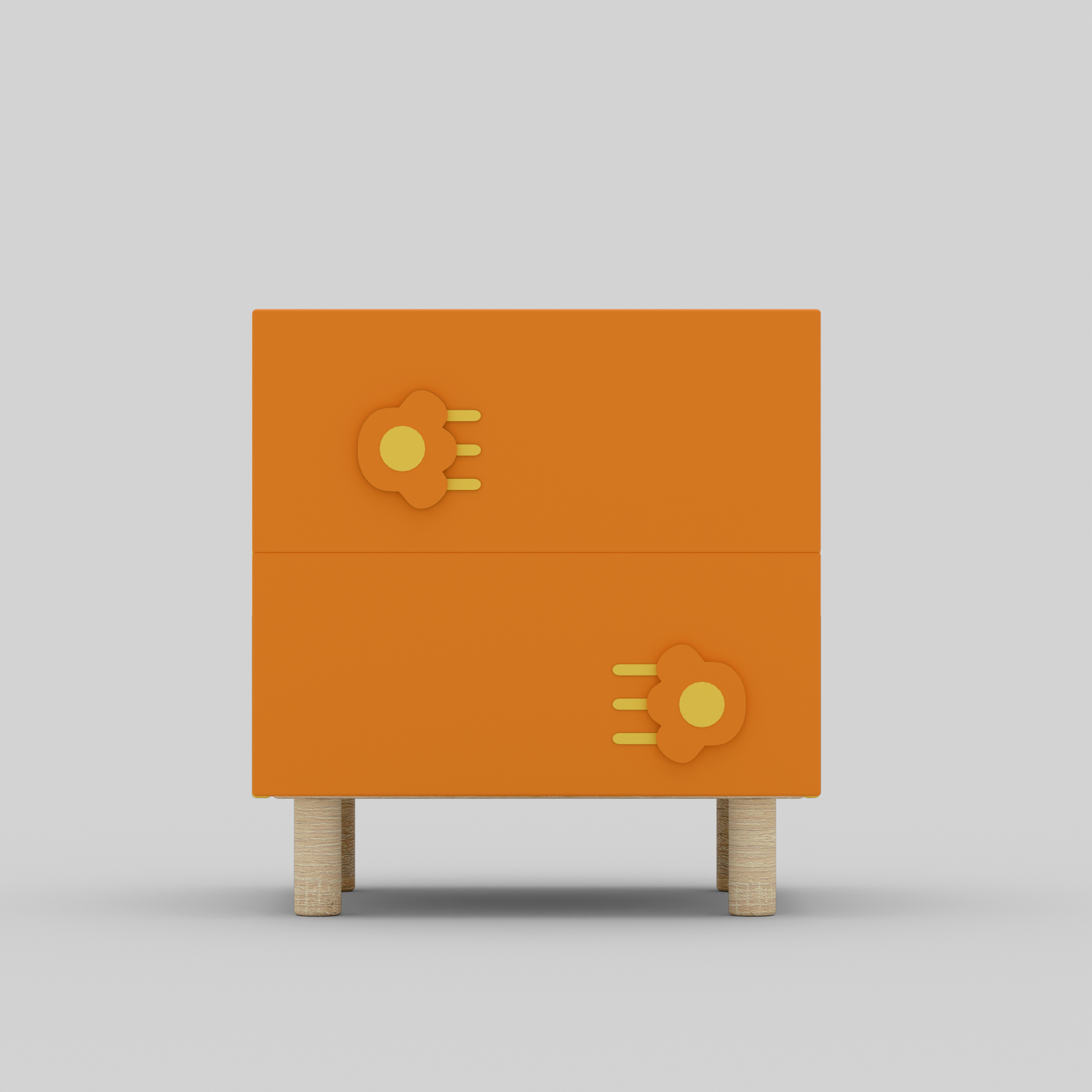 The Pawsome Bedside Table with Storage