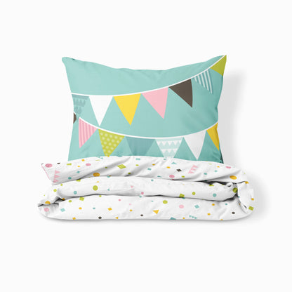 Pattern Dreams- Set of 2 Bedsheet &amp; Pillow cover