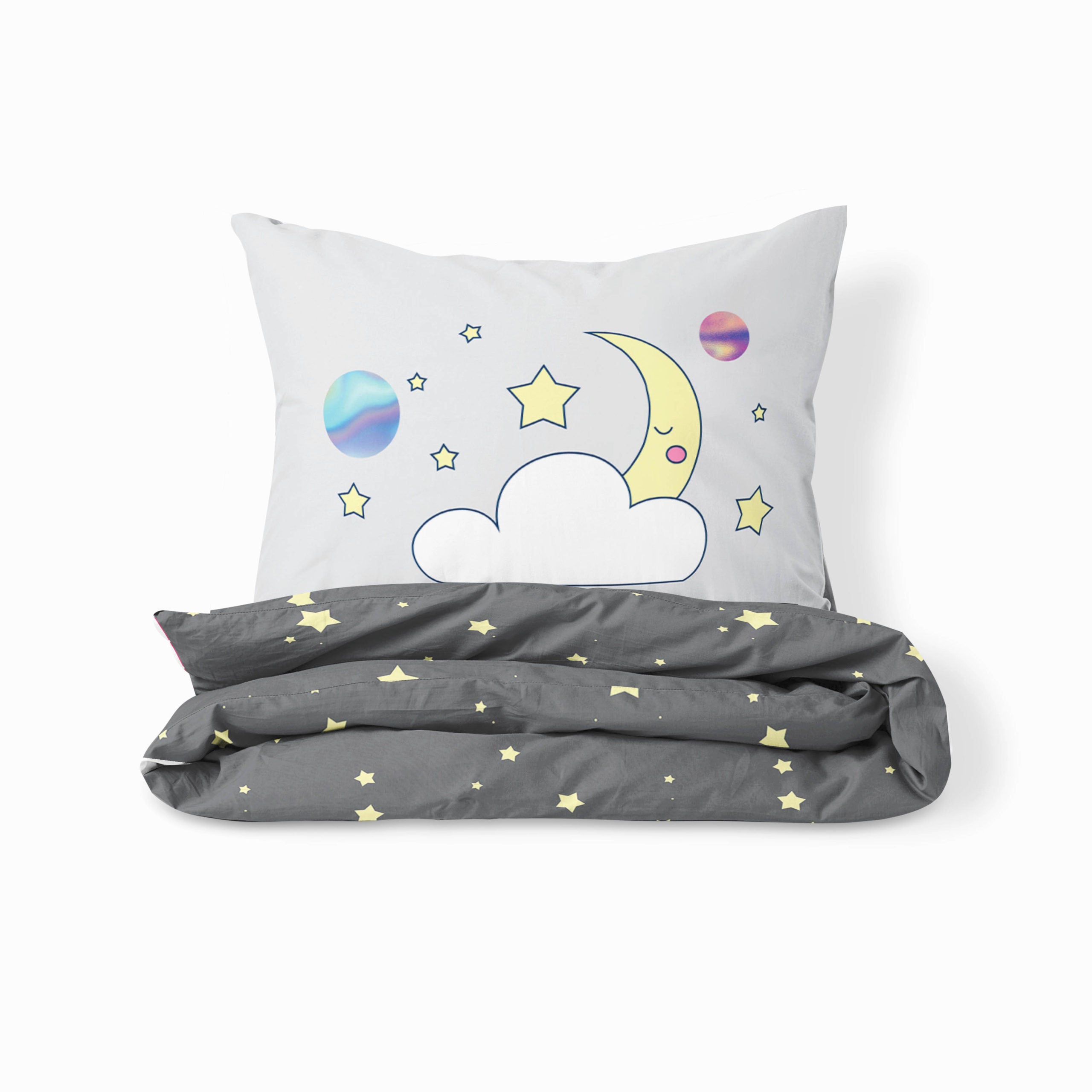 Sweet Dreams- Set of Bedsheet, Duvet cover &amp; Pillow cover