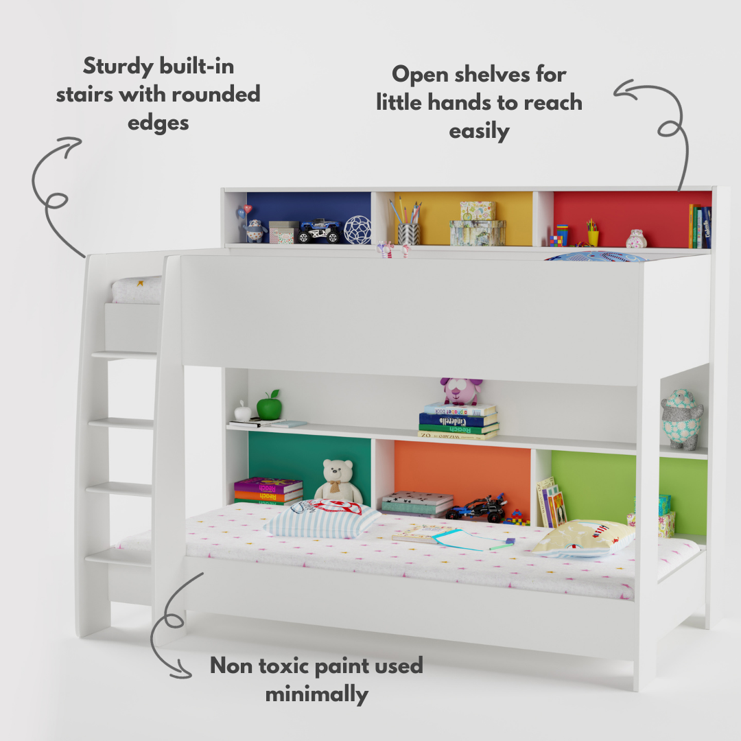 Rainbow Bunk Bed