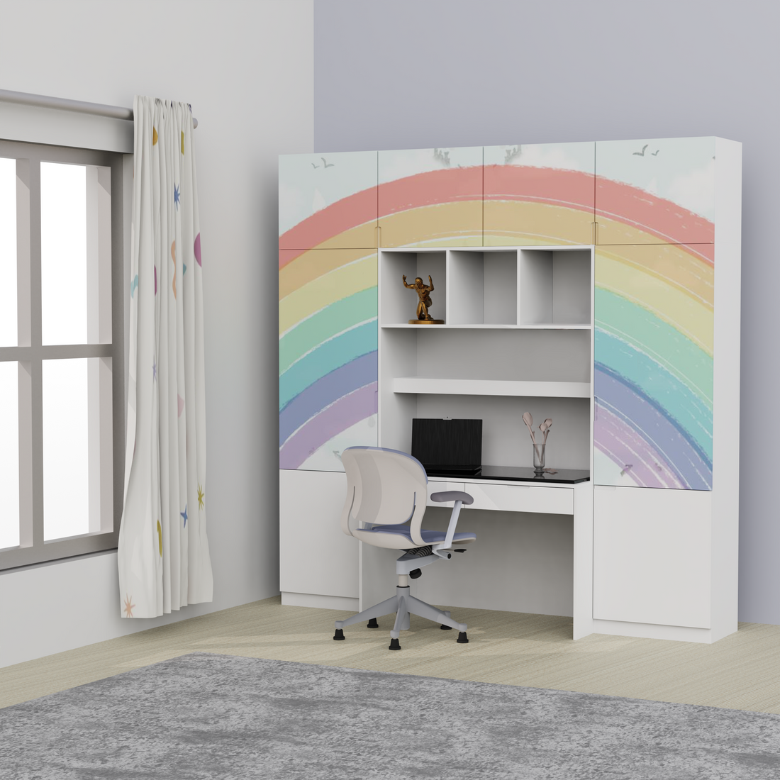 Rainbow Trails Study Table