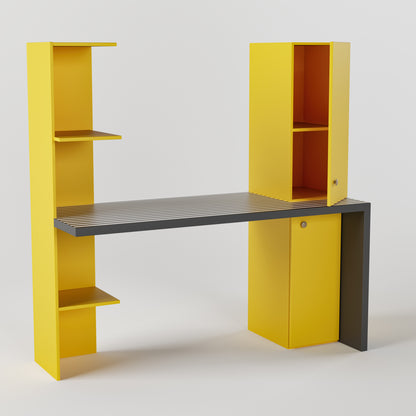 Color Block Study Table