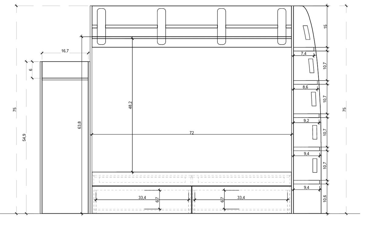 SimpleSlides Bunk Bed