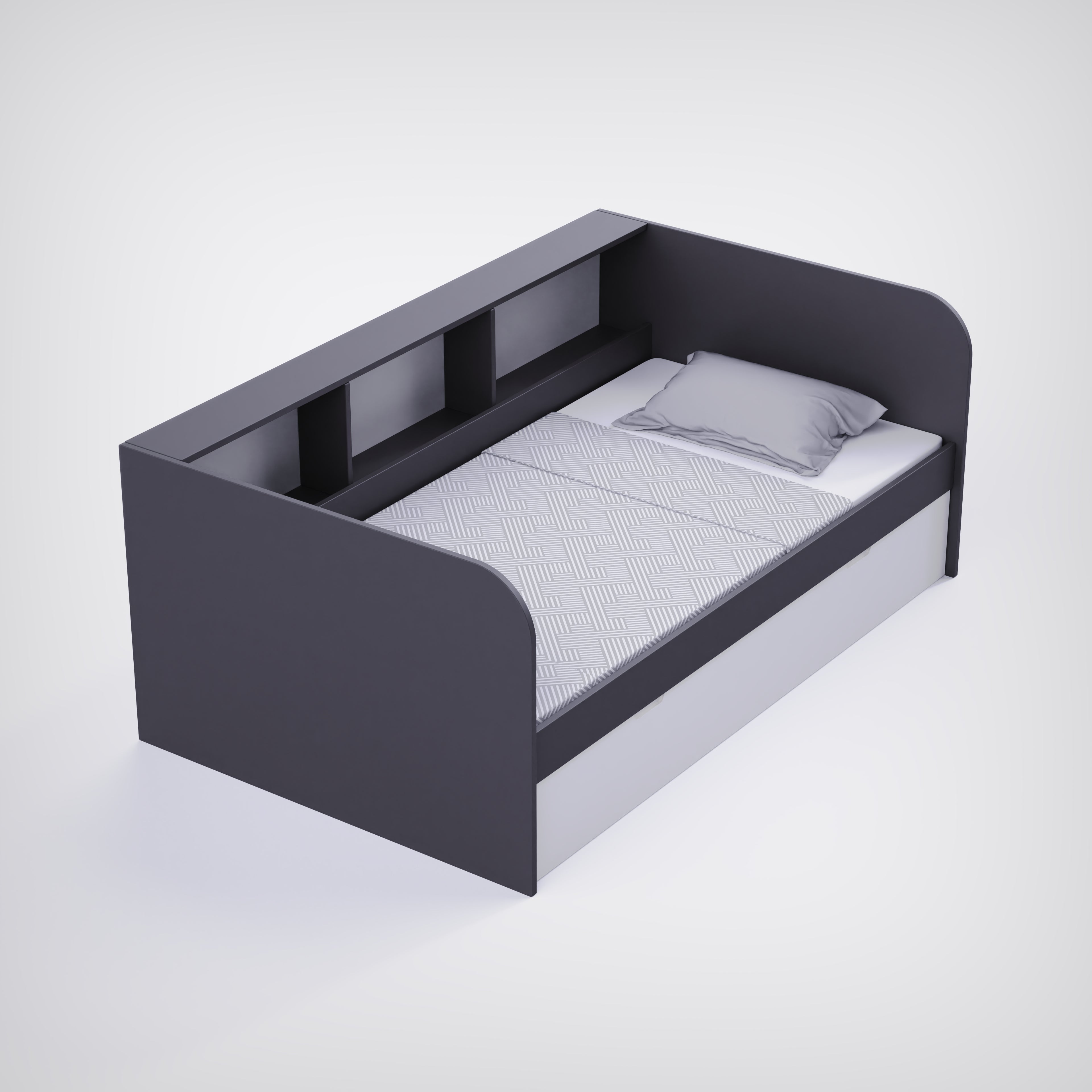 Steezy Lounge Trundle Bed