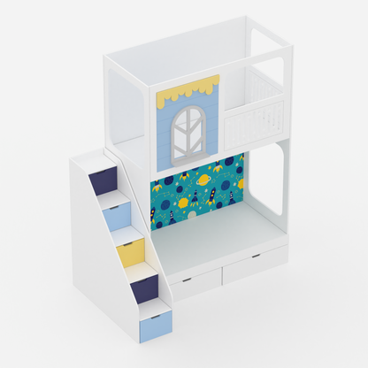 The Nook &amp; Nudge Bunk Bed