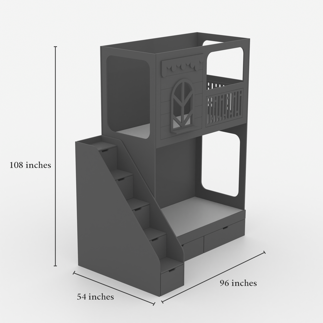 The Nook &amp; Nudge Bunk Bed