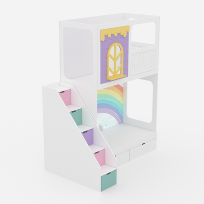 The Nook &amp; Nudge Bunk Bed