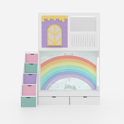 The Nook &amp; Nudge Bunk Bed