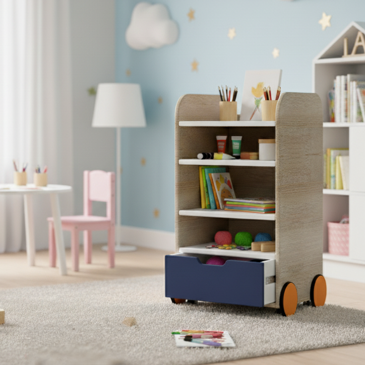 The Creative Caravan Art Trolley