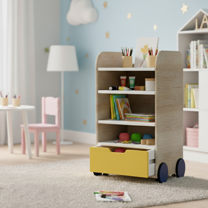 The Creative Caravan Art Trolley