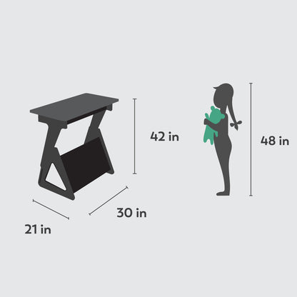 Transformer Height Adjustable Study Table