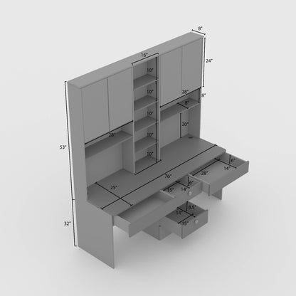 Duo Doodle Study Table