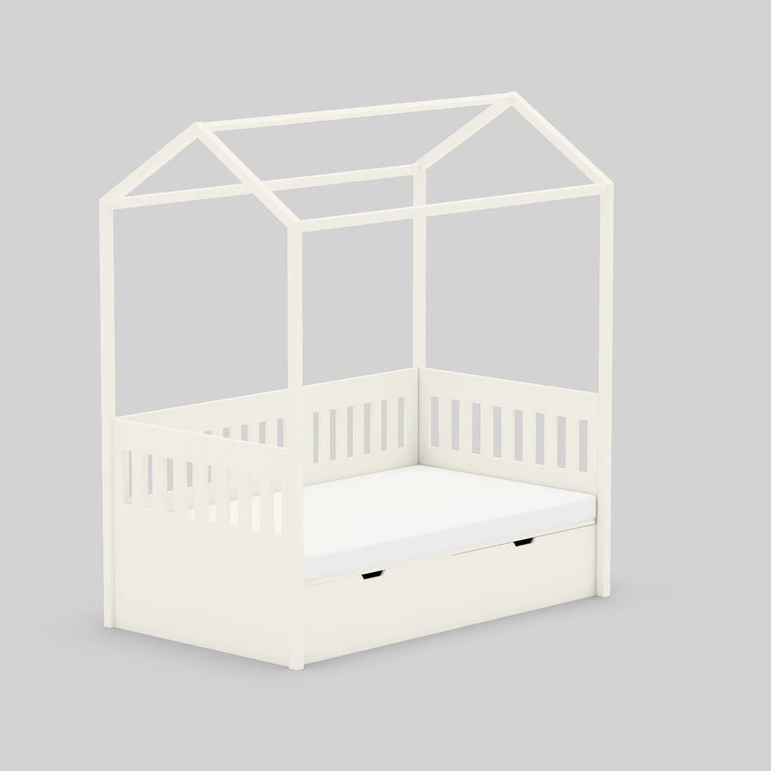 Windchime Bed with Railings