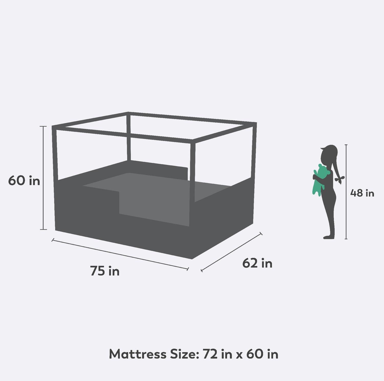 Windchime Double Bed