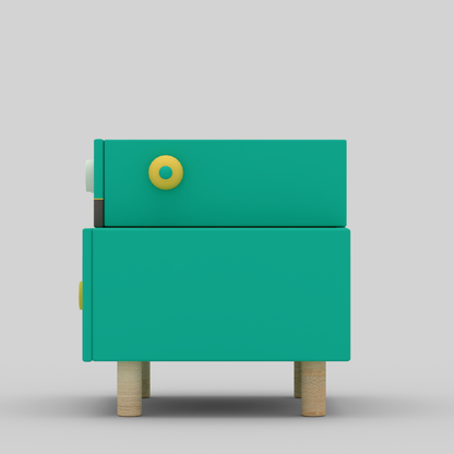 RoboBuddy Bedside Table with Storage