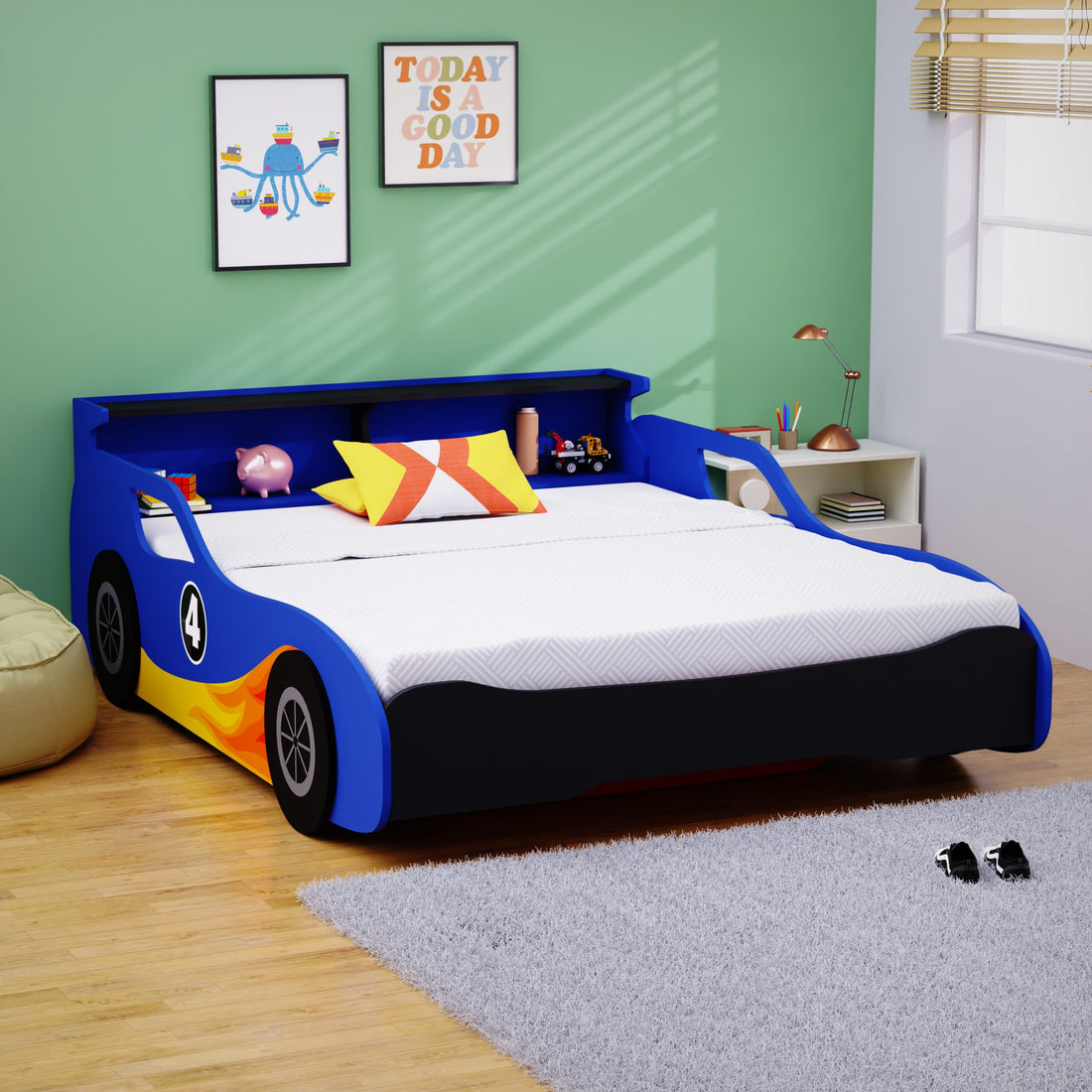 Fire Bird Car Double Bed