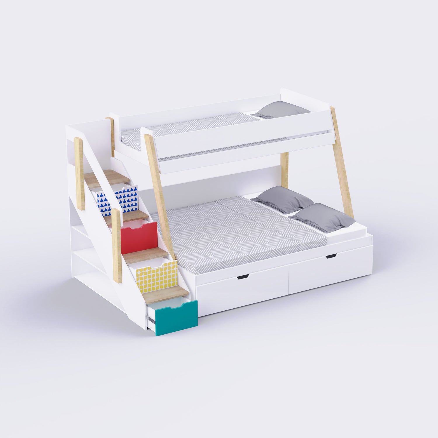 Pine Tree Bunk Bed